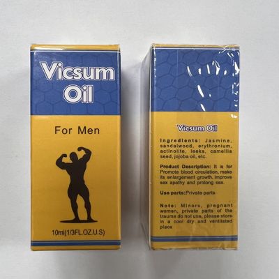 씨앗 원자재의 큰 음경 확대 기름으로 오래 지속되는 쾌감을 경험