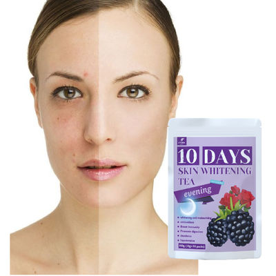 프라이빗 레이블 100% 자연 피부 백제 차와 효과적인 항 노화 뷰티 제품