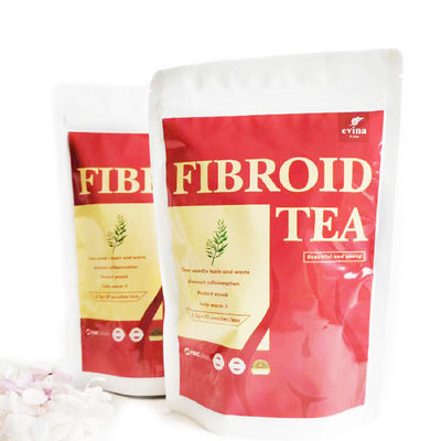 여성 비생력 과 자궁 건강 을 위해 독소 해제 개인 라벨 허브 섬유 섬유증 차