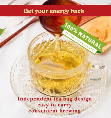 여성 비생력 과 자궁 건강 을 위해 독소 해제 개인 라벨 허브 섬유 섬유증 차