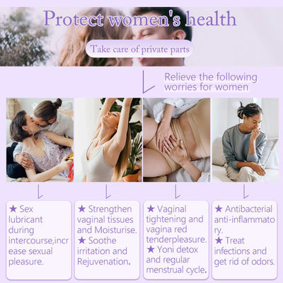 자연 약초 출구 여성 질을 튼튼하게 하는 장미 에센셜 오일