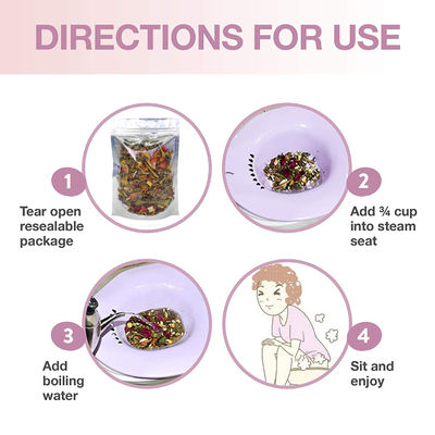 자연 약초 증기 5kg 건강 관리 여성 요니 증기 약초 여성 건강 증진