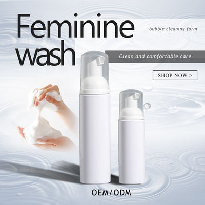 식물성 함유로 만든 유기적인 질 청소 액체