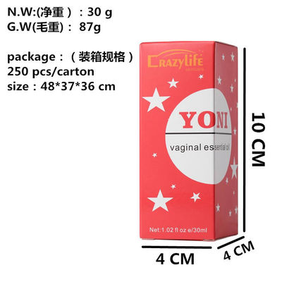 프로페셔널 요니 오일 자연 질서 마사지 30ml NW