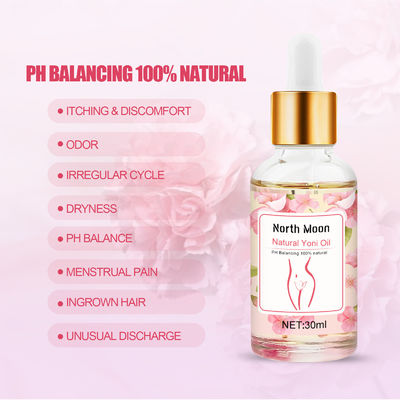 비공개 라벨 질을 튼튼하게 하는 식물성 요니 기름과 천연 성분 30ml