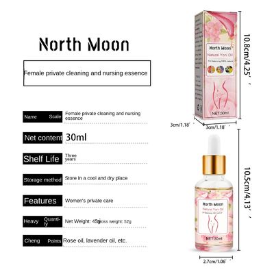 비공개 라벨 질을 튼튼하게 하는 식물성 요니 기름과 천연 성분 30ml