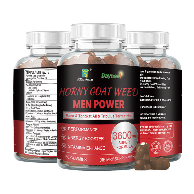Forever Multi Maca Gummy Candy 남자의 힘 증진을 위한 장기적인 에너지와 힘