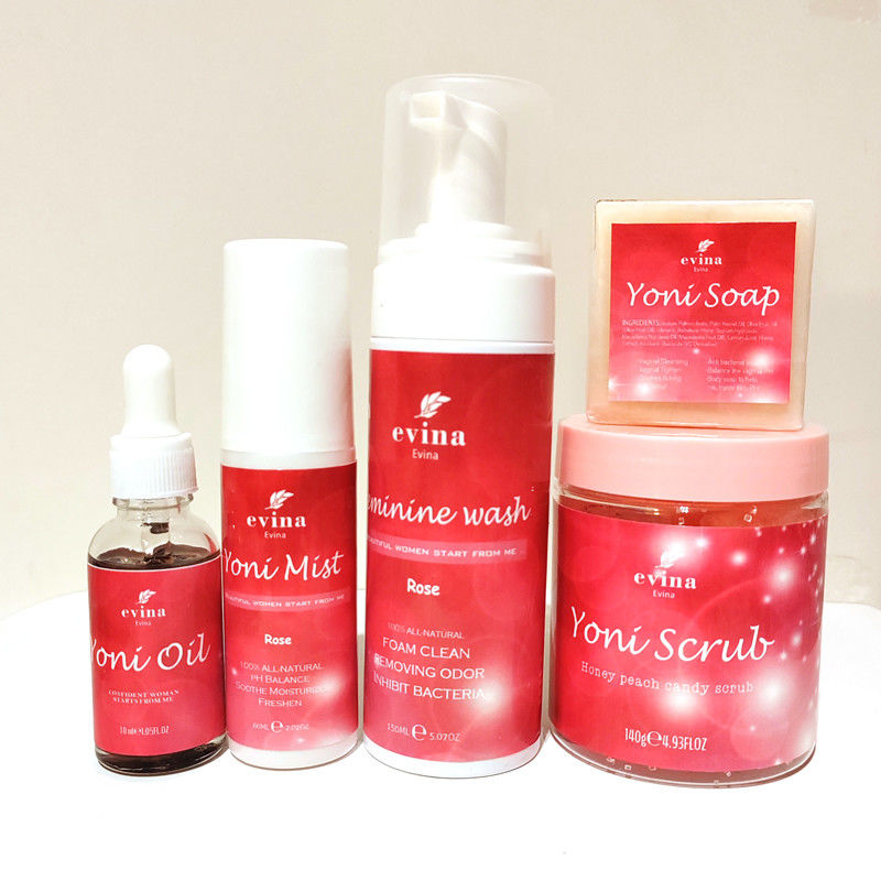 여성 위생 질 청소 천연 허브 요니 질 폼 여성 세탁 60ML NW